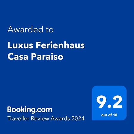 Luxus Ferienhaus Casa Paraiso Sesimbra Esterno foto